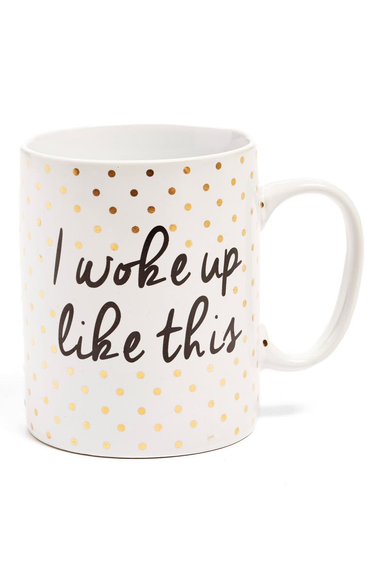 Tri-Coastal Design 'I Woke Up Like This' Mug, Main, color, 