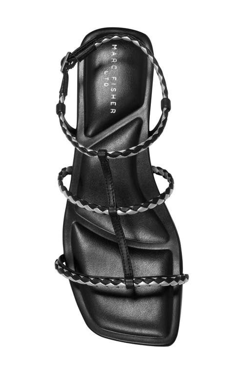 Marc Fisher Ltd Maze Strappy Sandal In Black