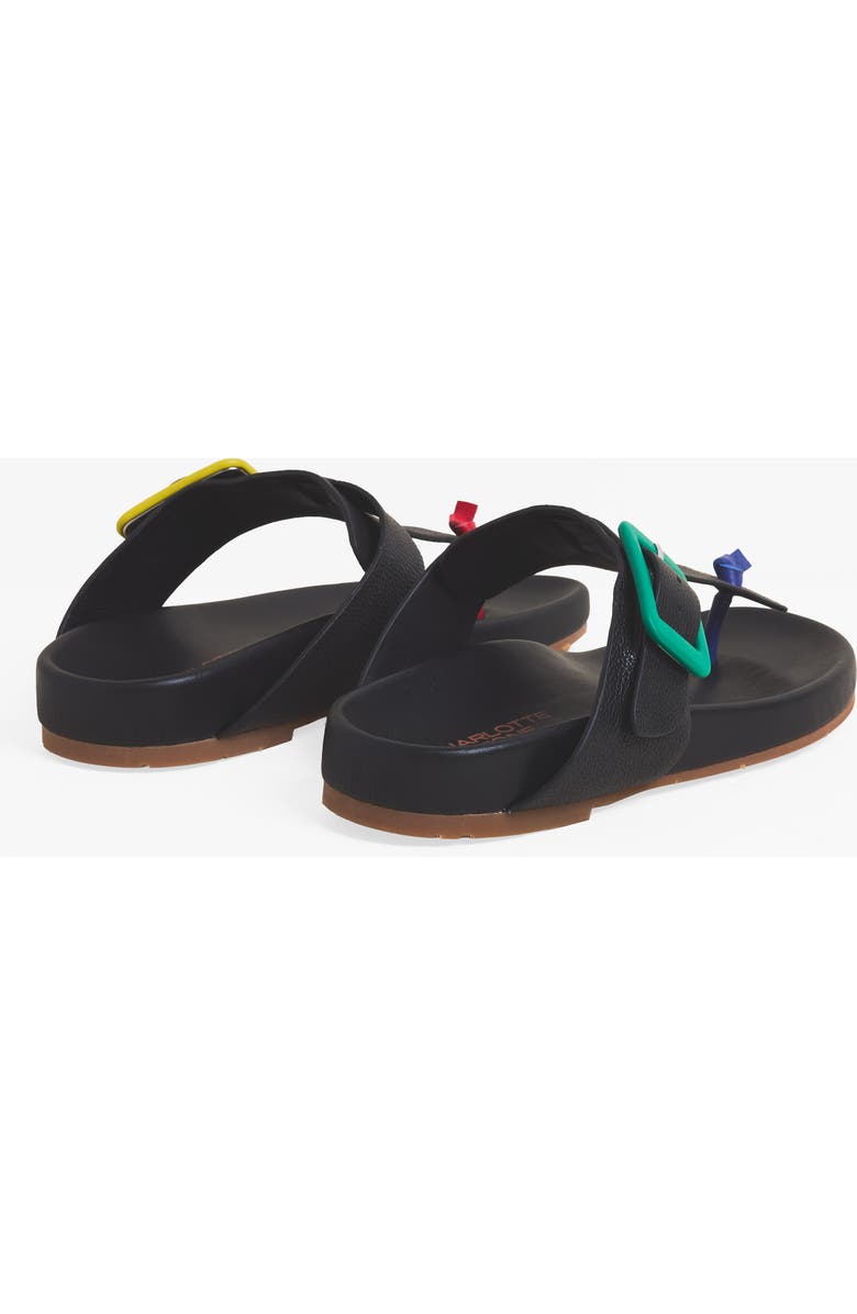 Charlotte Stone Misty Multicolor Footbed Thong Sandal, Alternate, color, Treasure