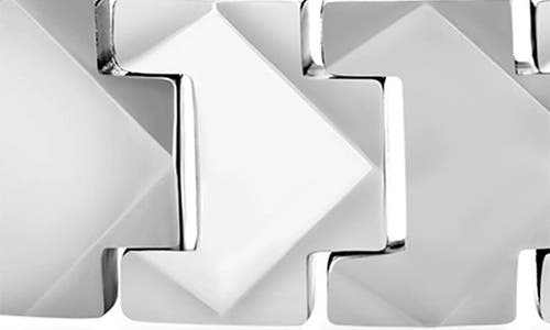 Blackjack Magnetic Chain Link Bracelet In Silver
