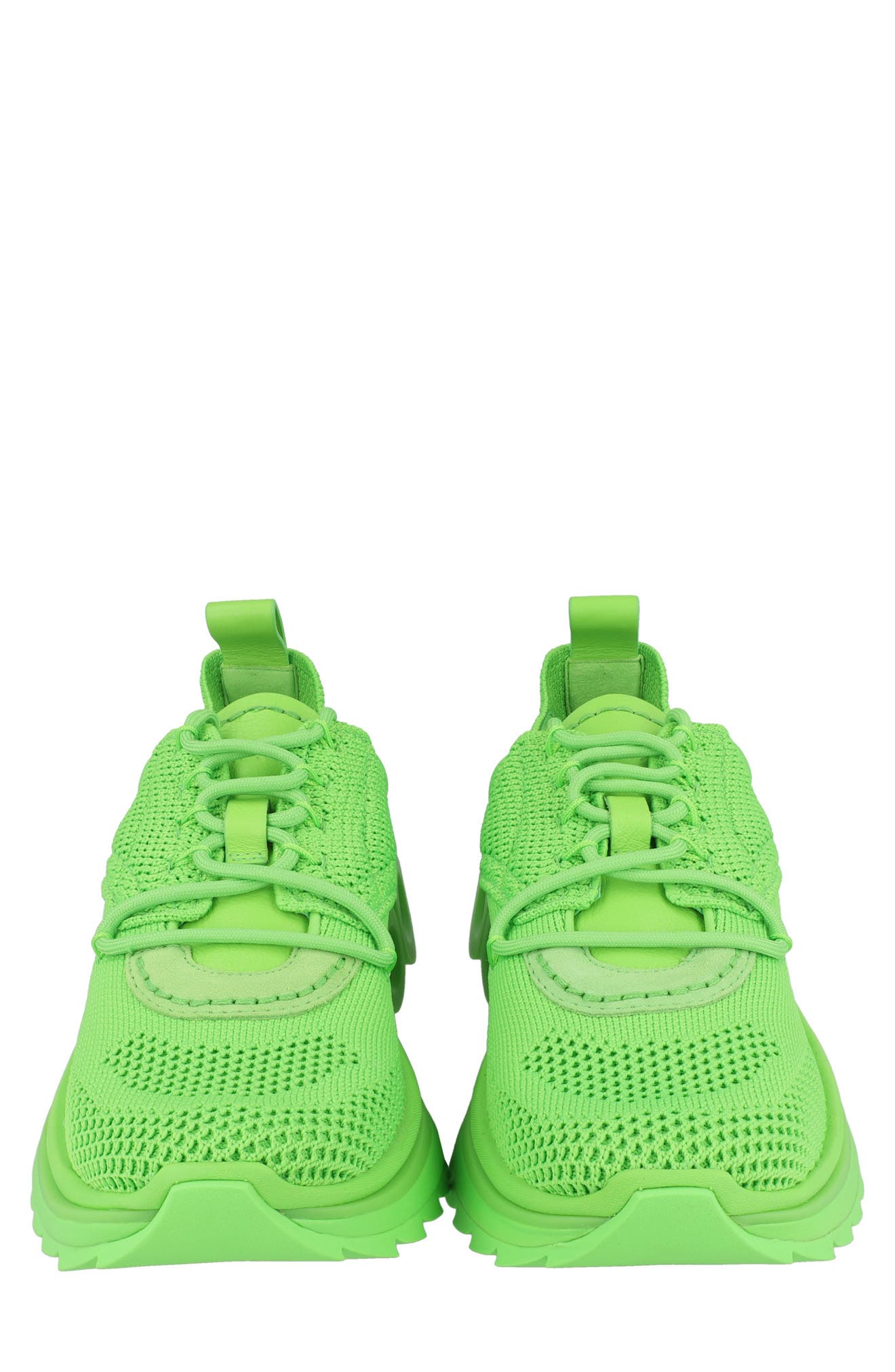 FERRAGAMO Nima Knit Sneaker, Alternate, color, Green
