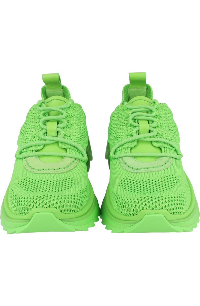 FERRAGAMO Nima Knit Sneaker, Alternate, color, Green