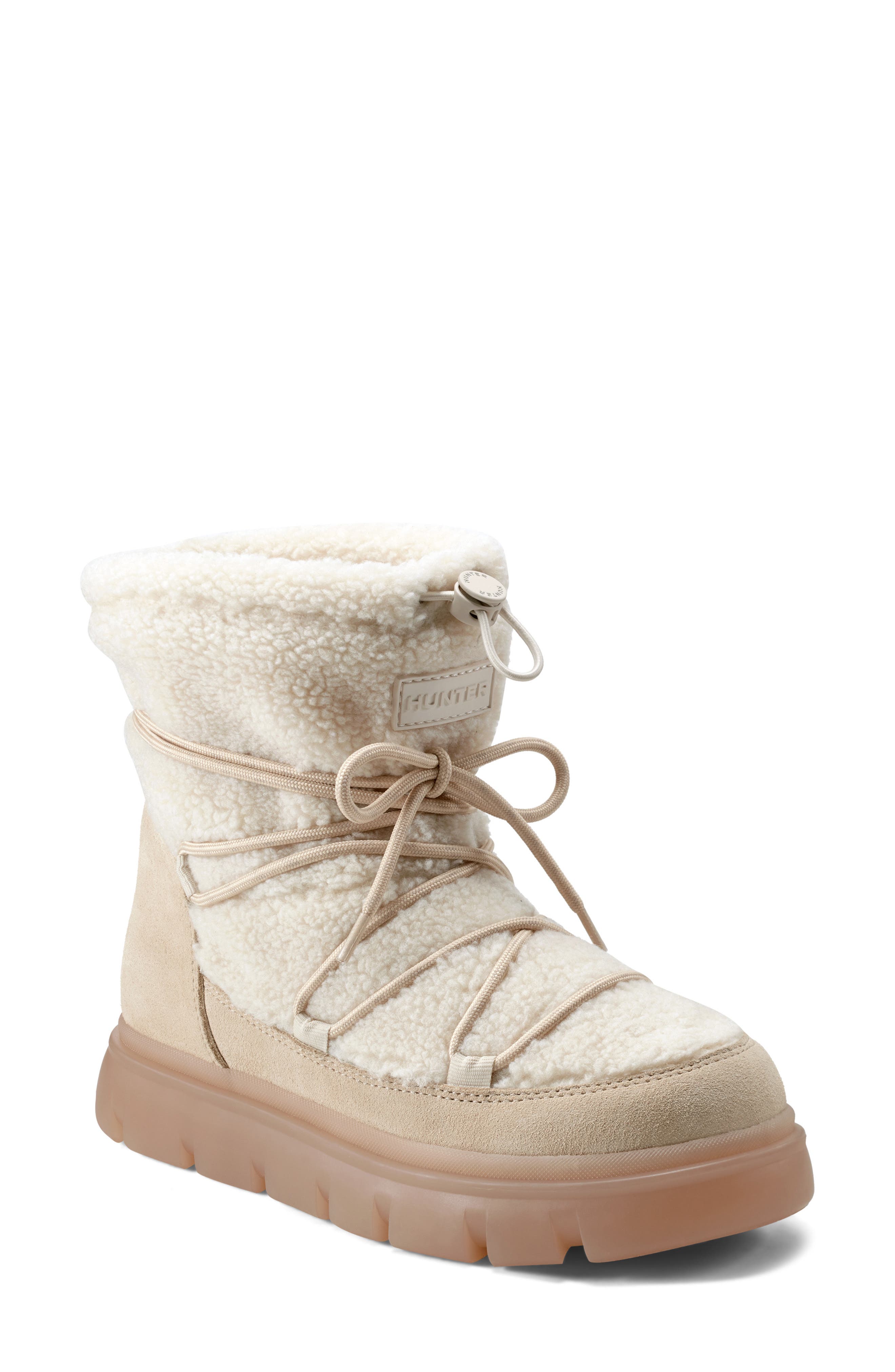 Hunter Misty Waterproof Snow Bootie, Main, color, 