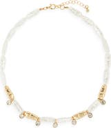 NORDSTROM RACK Stick Faux Pearl Collar Necklace