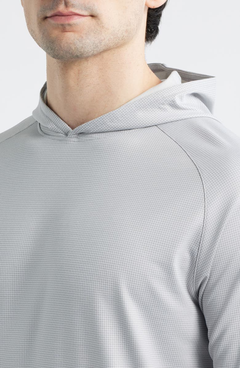 Peter Millar Pine Performance Hoodie, Alternate, color, Gale Grey