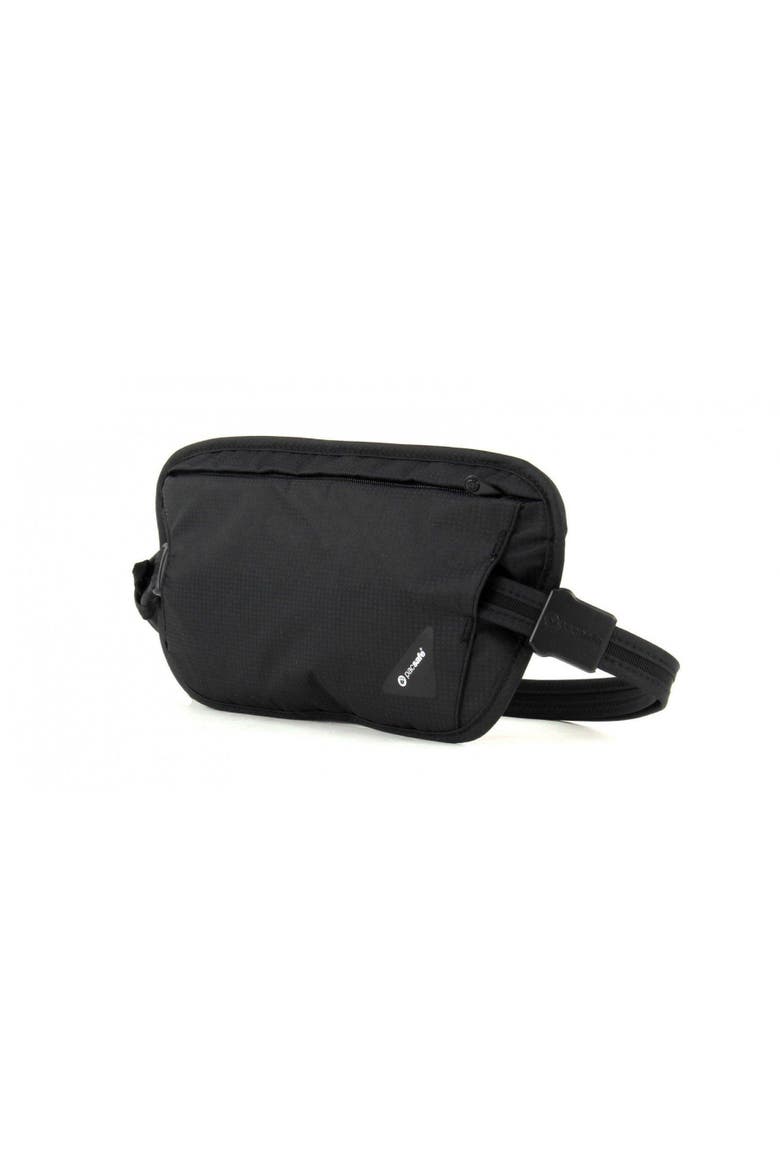 Coversafe X100 Anti-Theft RFID Blocking Waist Wallet Black, Alternate, color, Black
