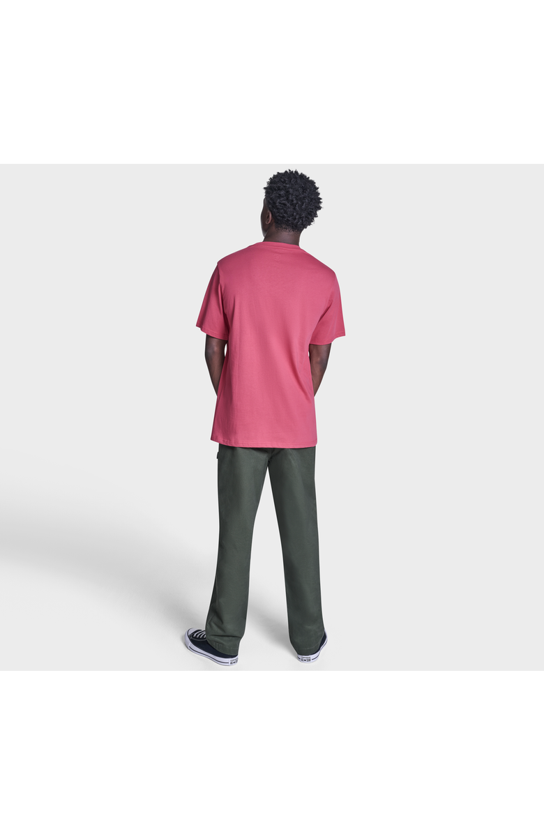 Converse Star Script Tee, Alternate, color, Rose Cherry