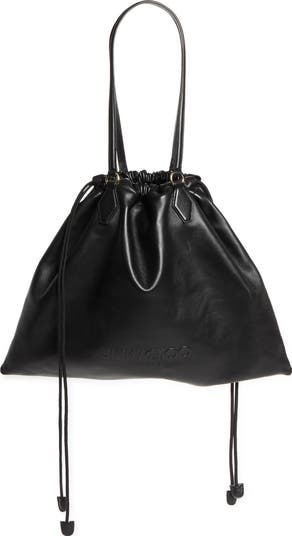 Jimmy Choo Large Drawstring Leather Tote | Nordstrom