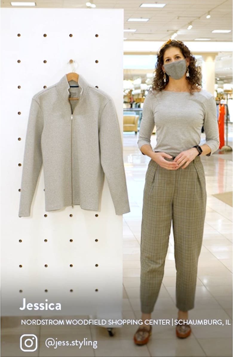 Hvar Zip Through Cotton Blend Sweater, sales video thumbnail