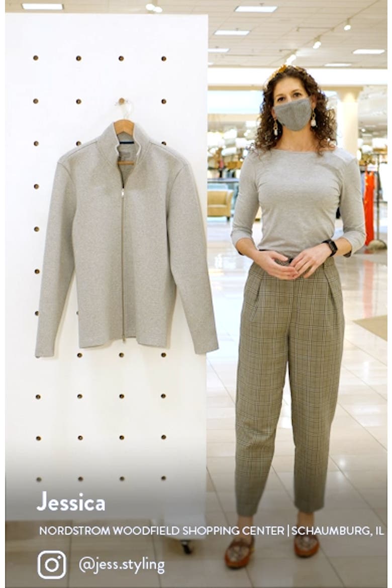 Hvar Zip Through Cotton Blend Sweater video
