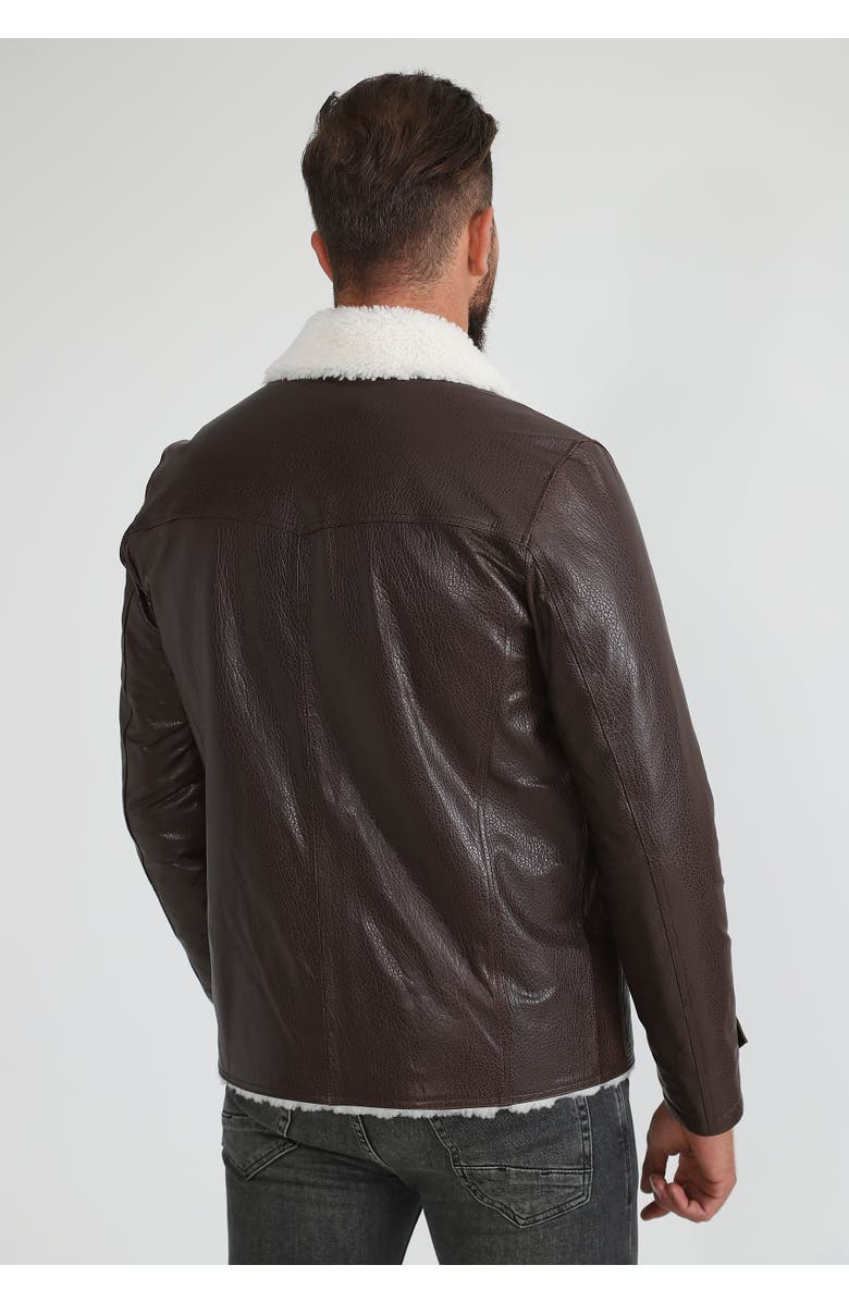 Furniq UK Thomas Shearling Coat, Alternate, color,