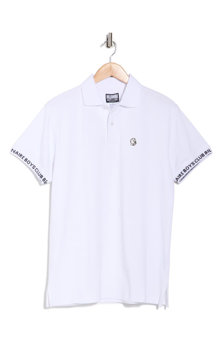 Billionaire Boys Club BB Cockpit Polo, Alternate, color, White