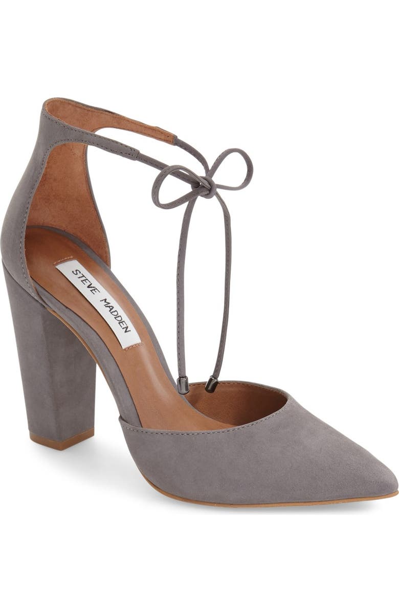 Steve Madden Pamperd Lace-Up Pump, Main, color,