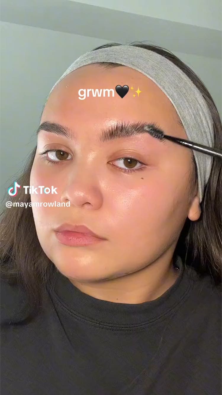 maroon lipstick blush｜TikTok Search