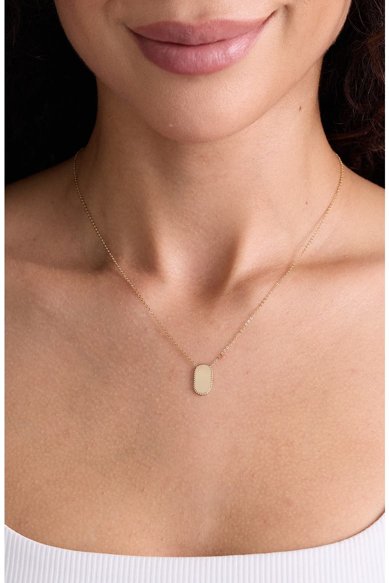 14K Gold Pendant Necklace, Alternate, color, 14KY