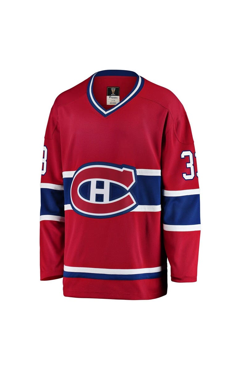FANATICS Men's Fanatics Branded Patrick Roy Red Montreal Canadiens Premier Breakaway Retired Player Jersey, Alternate, color, 