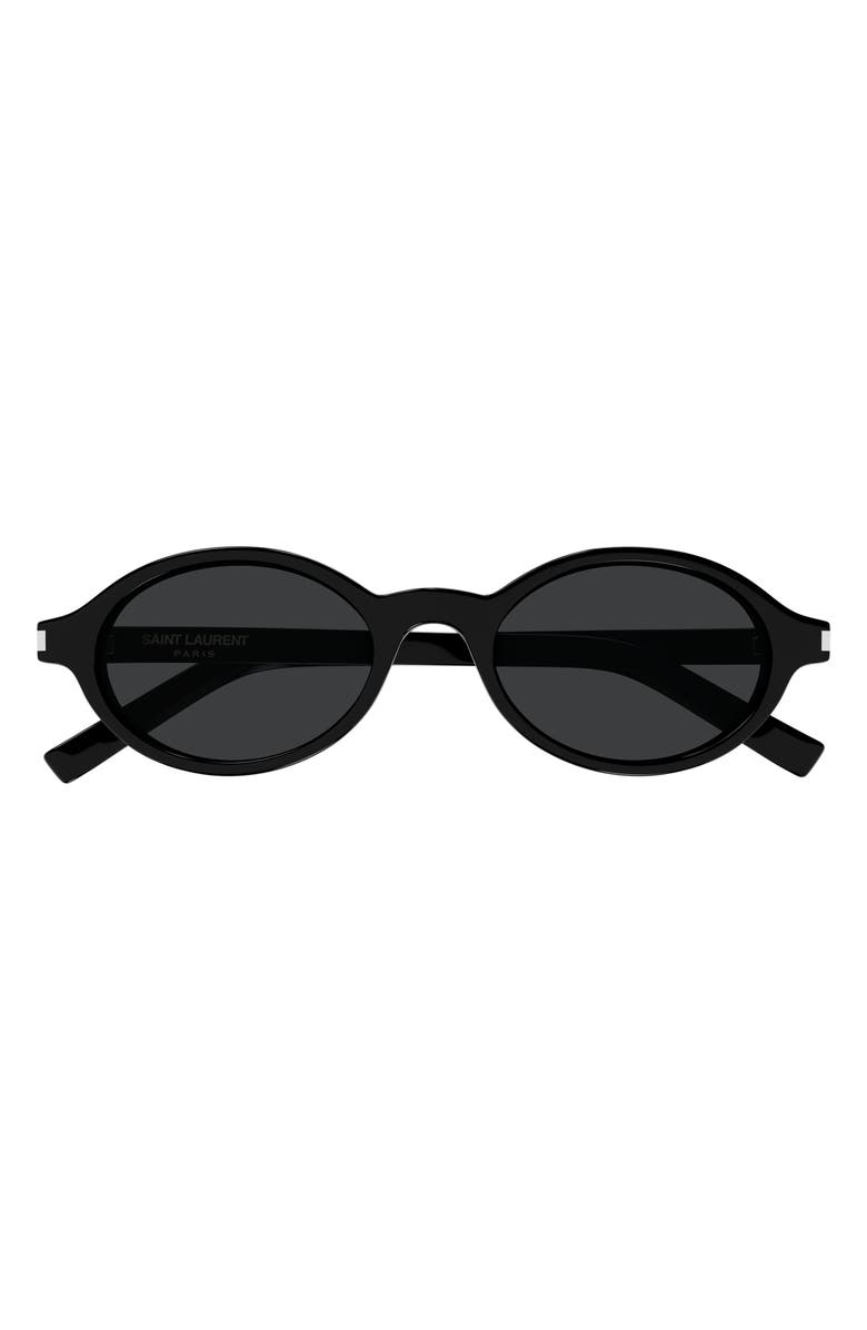 Saint Laurent Jeanne 54mm Rectangular Sunglasses, Main, color,