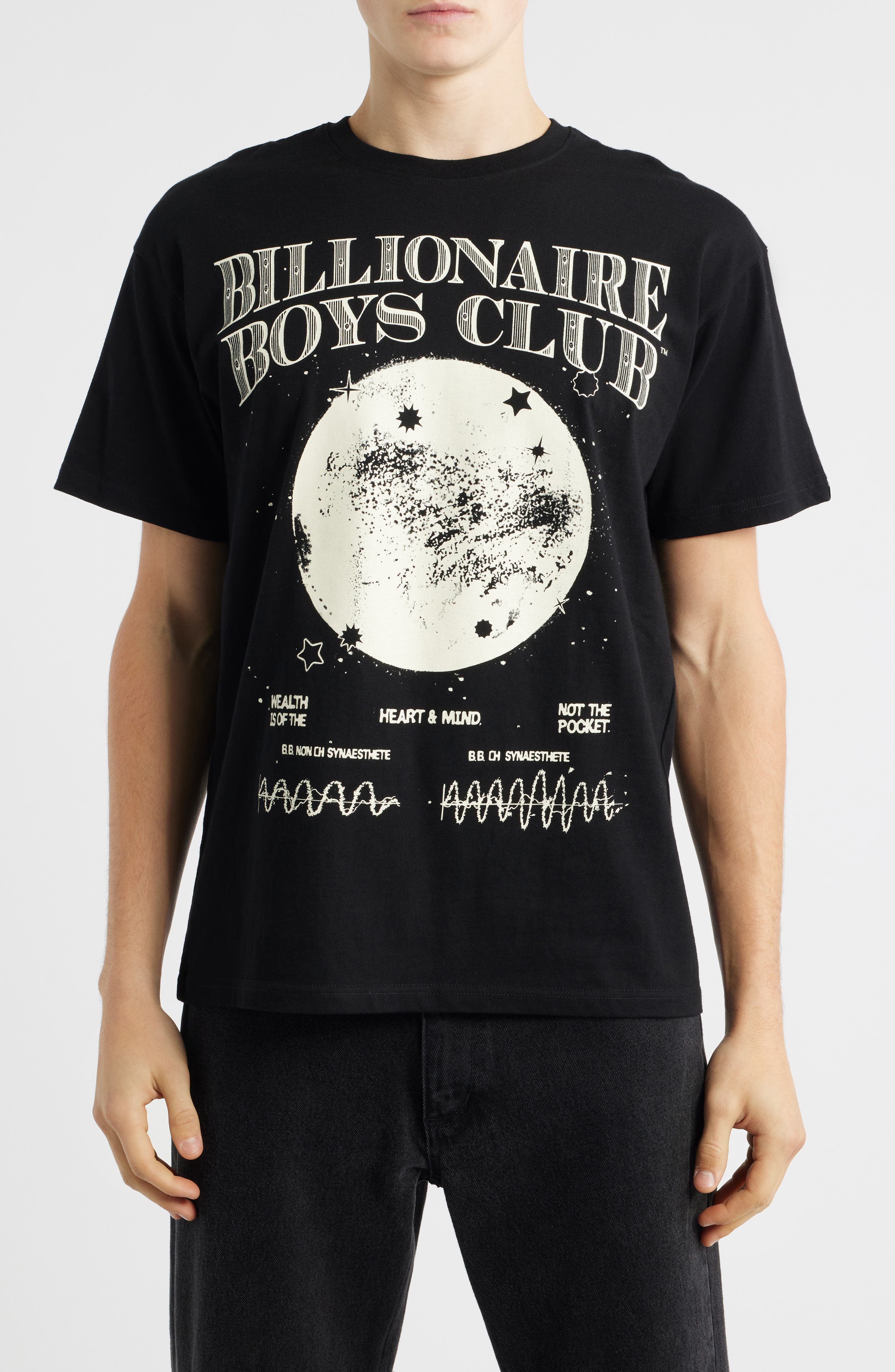 Billionaire Boys Club BB Synwave Cotton Graphic T-Shirt