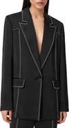 AllSaints Theah Topstitch Blazer