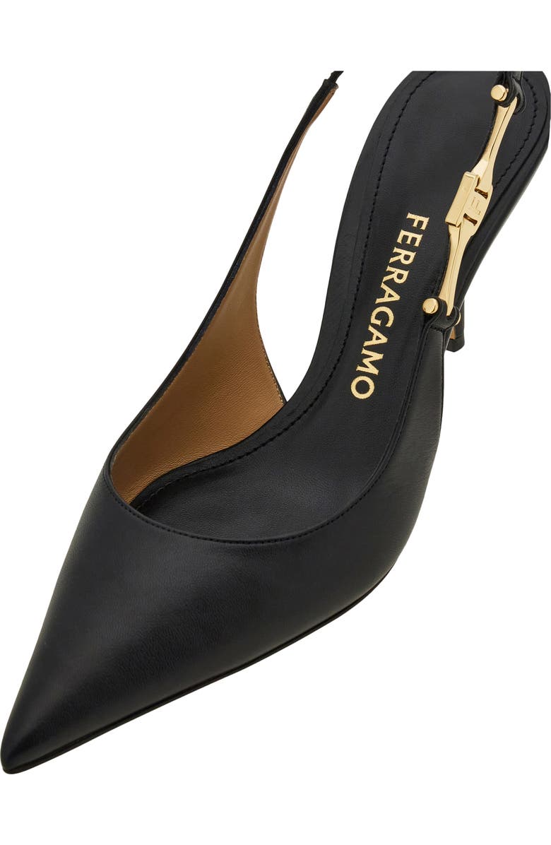 FERRAGAMO Tally Pointed Toe Slingback Pump, Alternate, color,