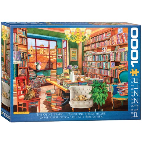 The Old Library 1000 Piece Puzzle