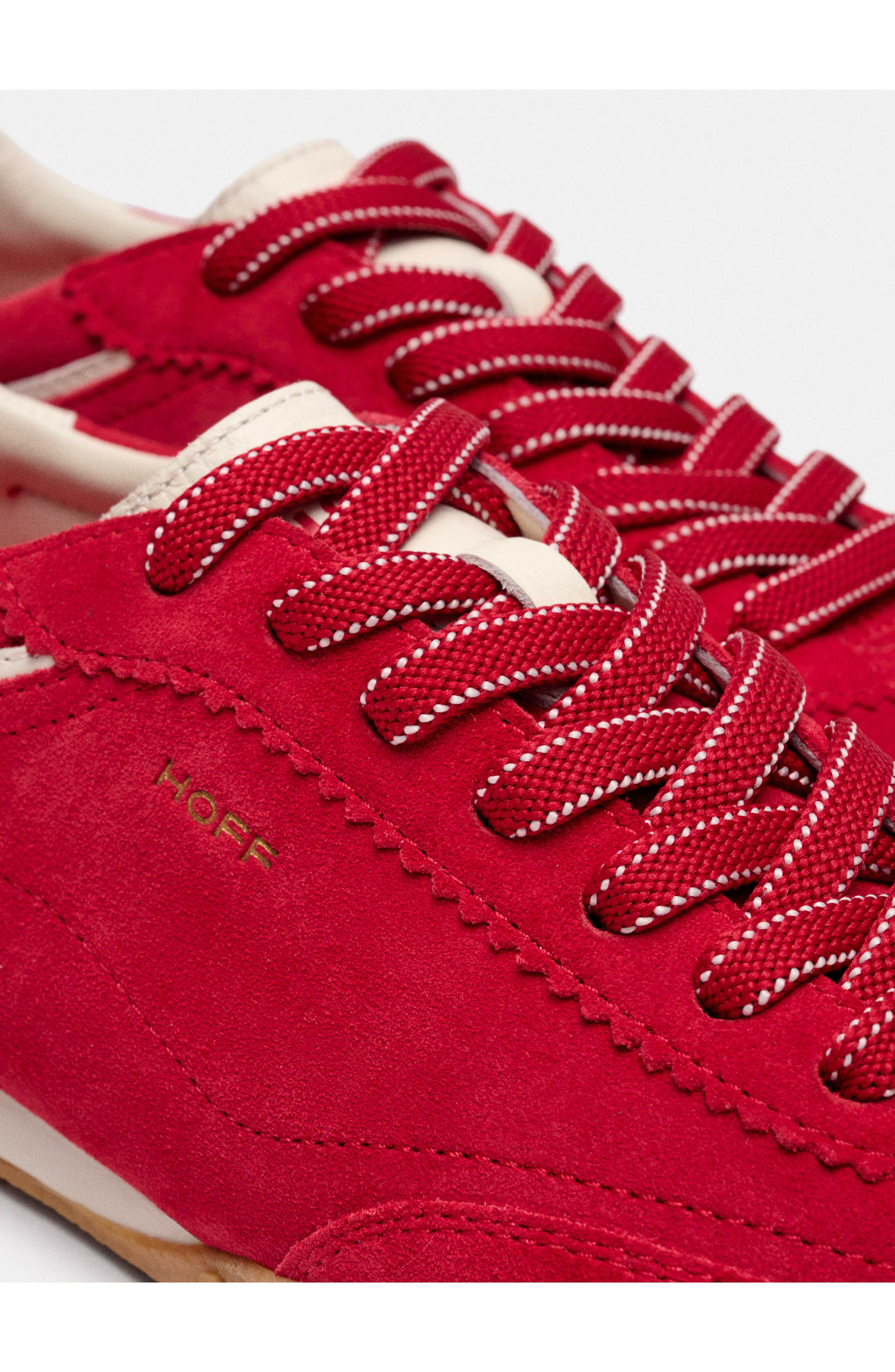 Gender Inclusive Bridge Sneaker, Alternate, color, RED