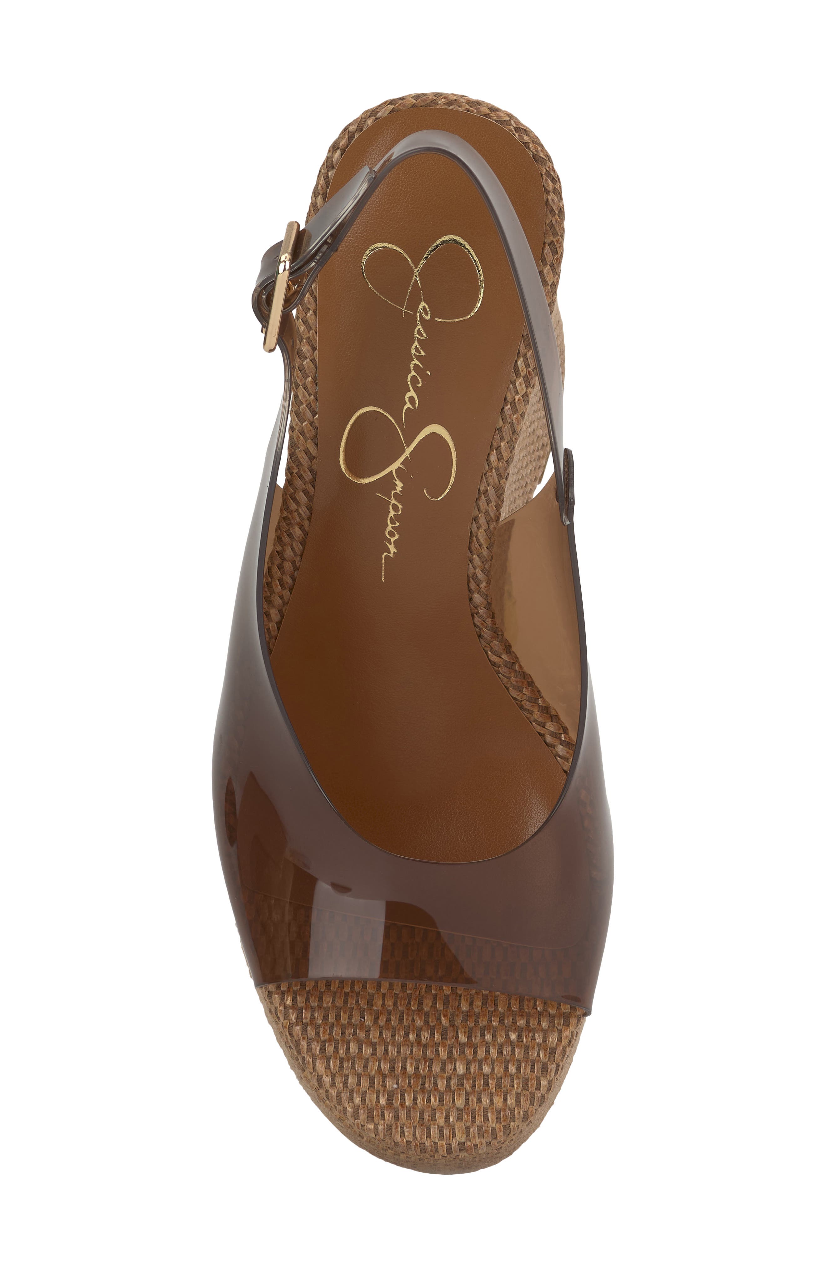 Jessica Simpson Kaliese Slingback Platform Wedge Sandal, Alternate, color, Tuscan Tan