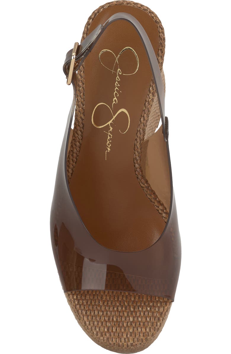 Jessica Simpson Kaliese Slingback Platform Wedge Sandal, Alternate, color, Tuscan Tan
