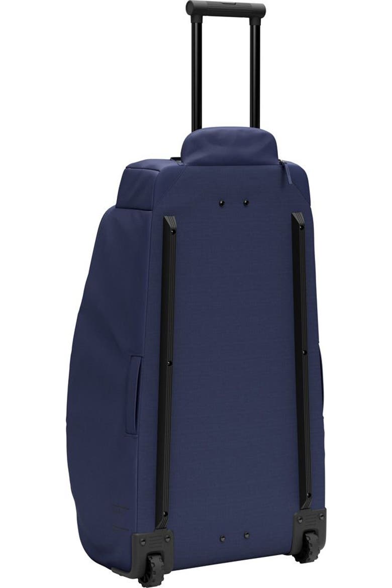 Hugger Roller Bag check In Wheeled Duffel 90L, Alternate, color, Blue Hour