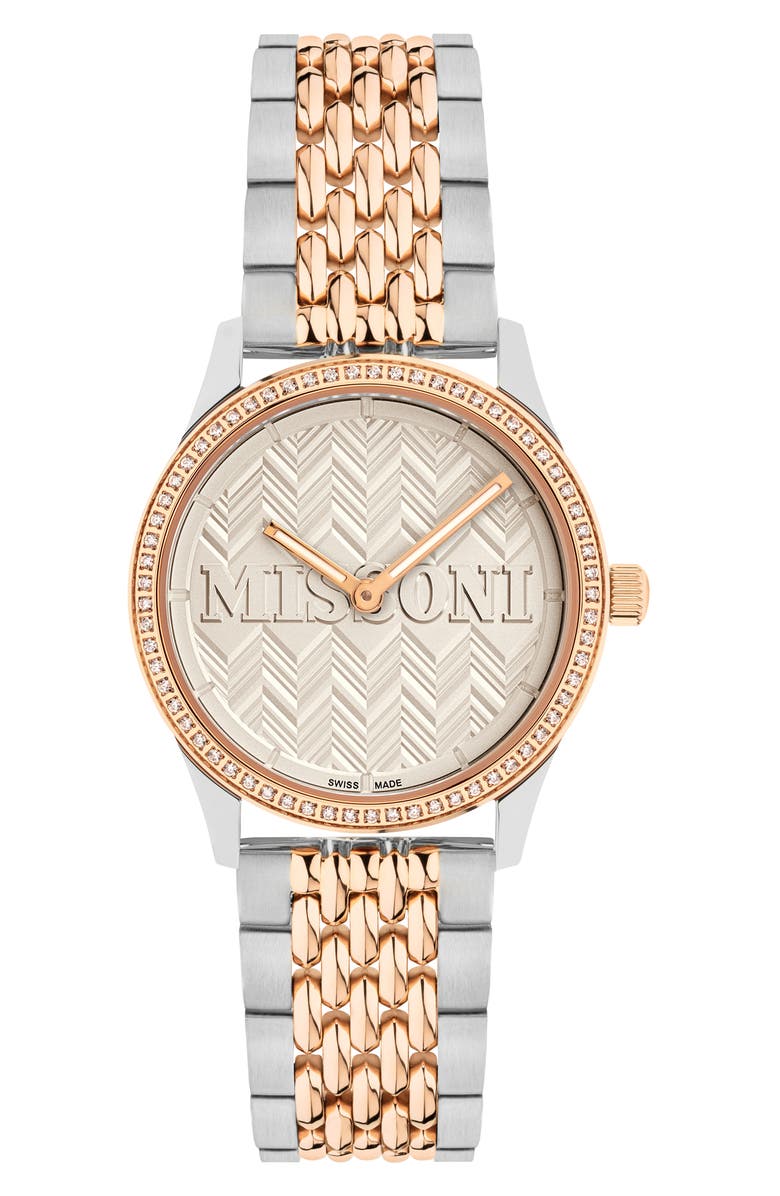 Missoni Zigzag Lover Bracelet Watch, 34mm, Main, color, 