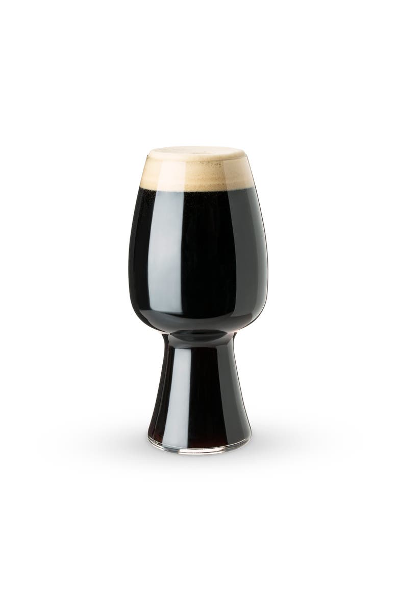 Craft Stout Beer Glass, Main, color, Clear
