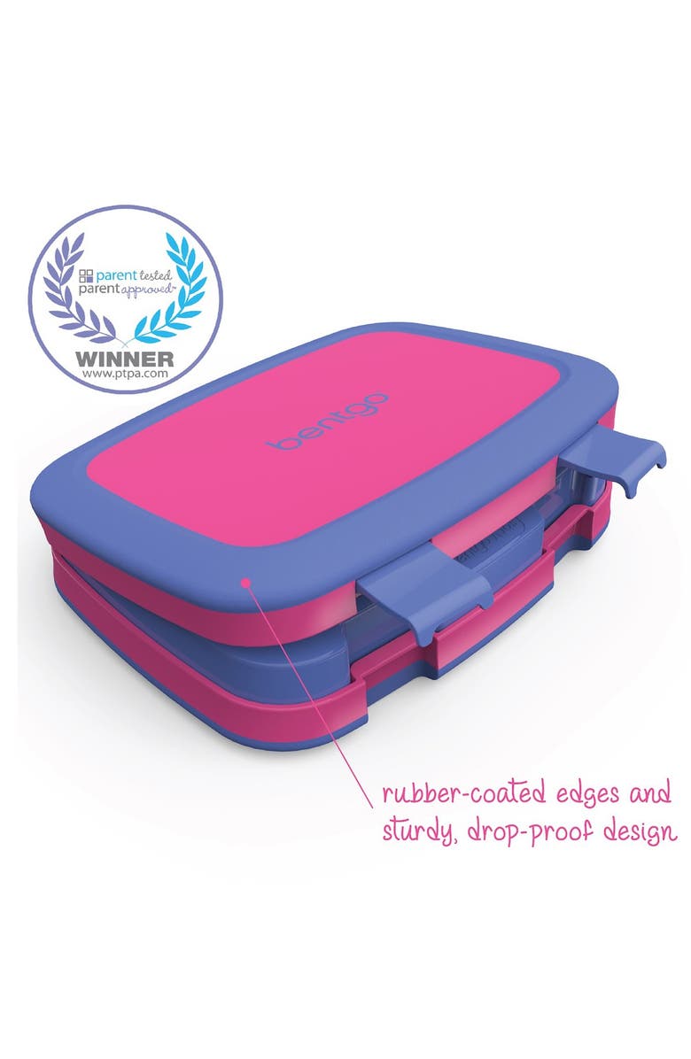 BENTGO Kids Leakproof Lunch Box - Fuchsia, Alternate, color, Fuchsia