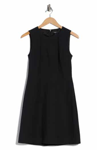 Theory Ranied Seersucker Fit & Flare Dress