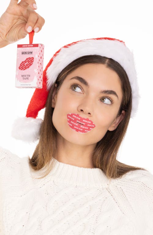 Skin Gym The Holiday Mouth Tape In Red