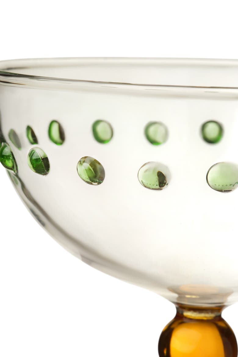 Henan Borosilicate Glass Martini Glass 10 oz Set of 2, Alternate, color, Clear