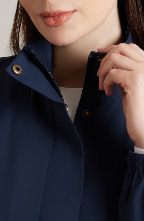 Rhone Mirage Pullover Jacket In Blue