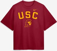 Nike Women's Nike Cardinal USC Trojans Arch Logo Boxy T-Shirt