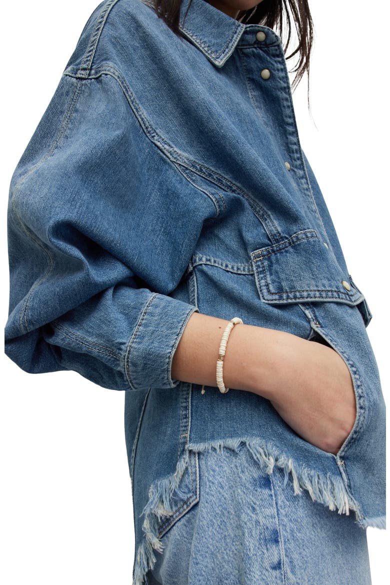 Hettie Denim Shacket, Alternate, color, INDIGO BLUE