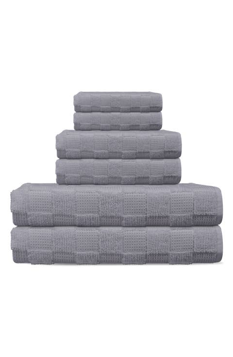 Pera 6-Piece Turkish Cotton Towels