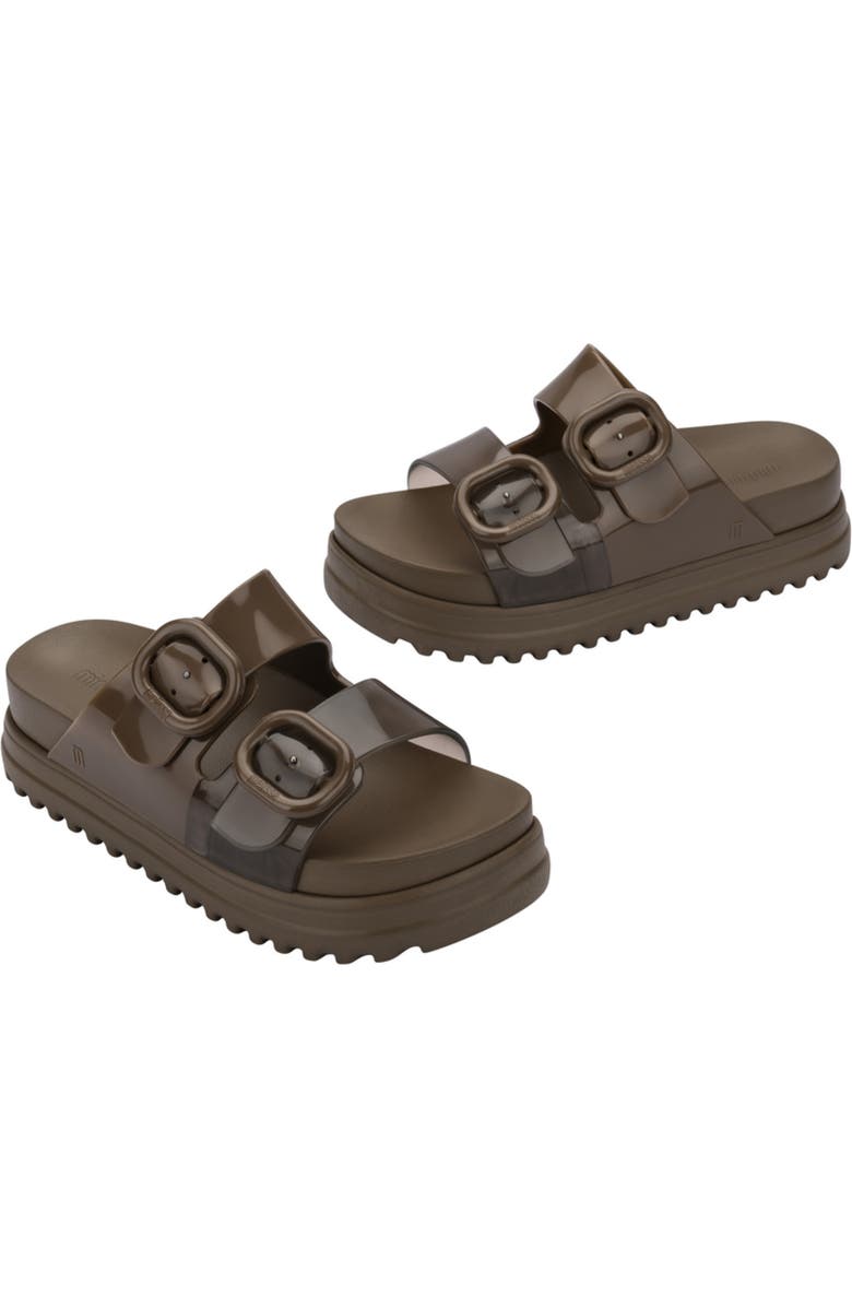 Mini Melissa Kids' Cozy Platform Slide Sandal, Alternate, color,