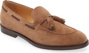 Brunello Cucinelli Tassel Detail Suede Loafer