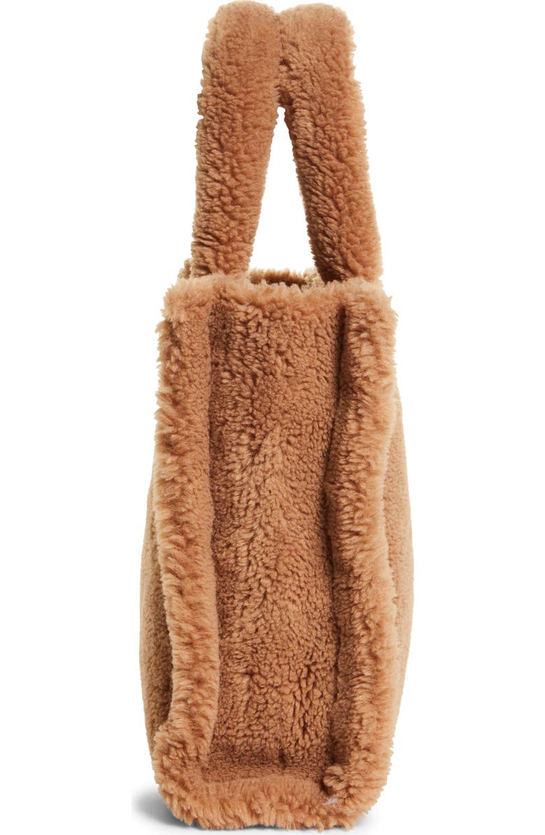 Stand Studio Medium Lolita Faux Shearling Teddy Tote, Alternate, color,