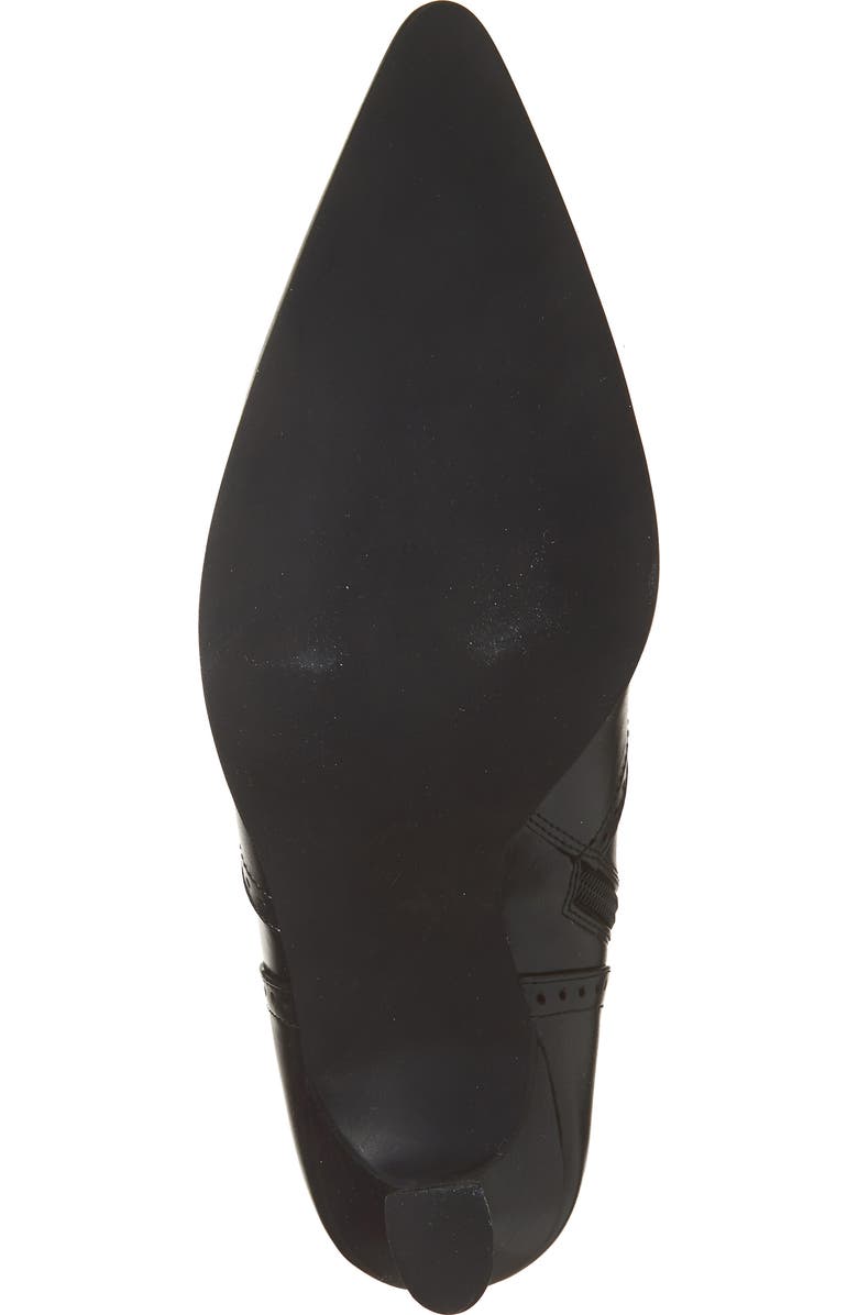 Jeffrey Campbell Pollitt Pointed Toe Lace-up Wingtip Boot, Alternate, color, Black