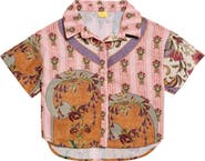 Agua Bendita Kids' Clarabelle Button-Up Shirt