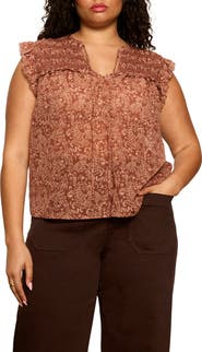 Sanctuary Free Feeling Paisley Top