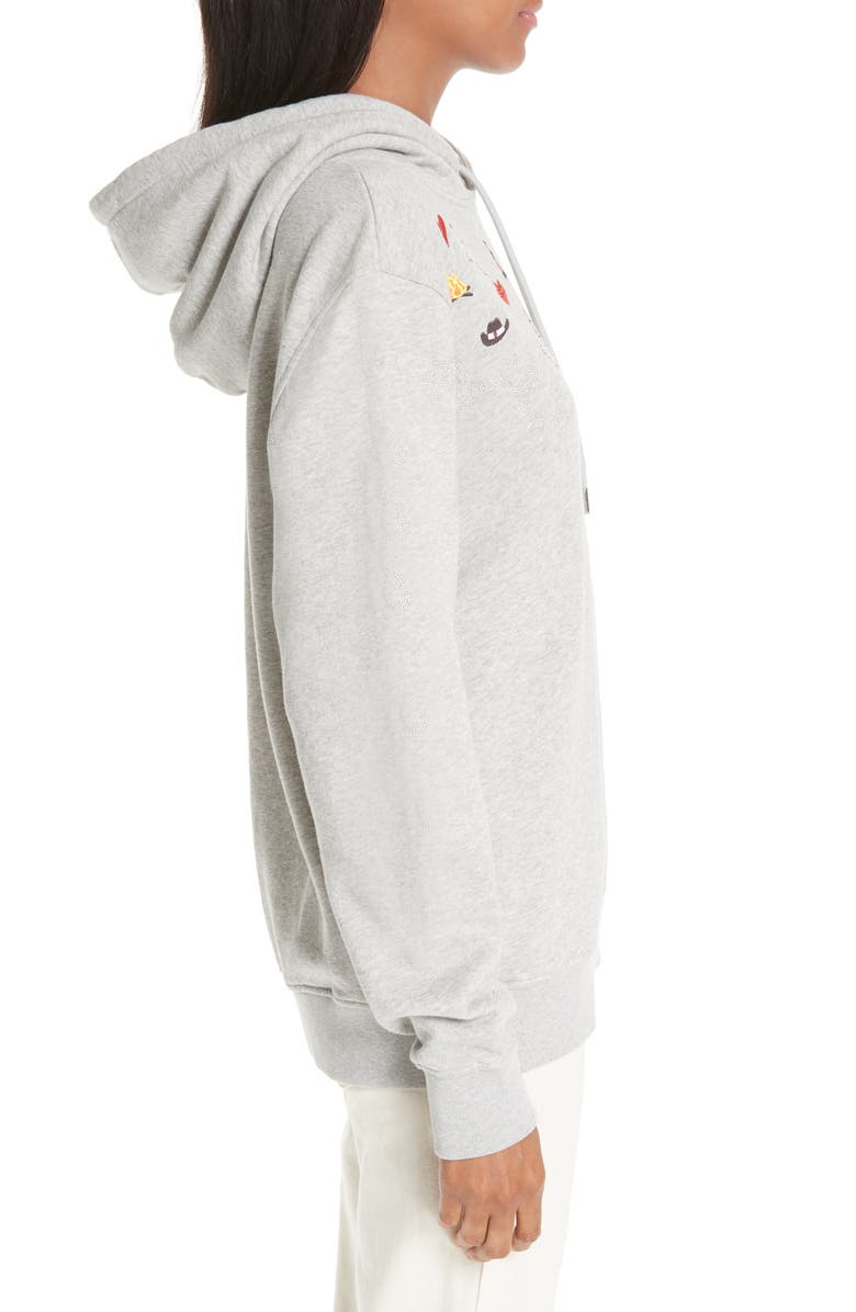 Ganni Isoli Hoodie, Alternate, color,