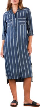 Billy T Daydream Stripe Shirtdress
