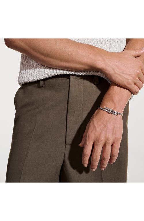 John Hardy Spear Bangle In Silver/gold