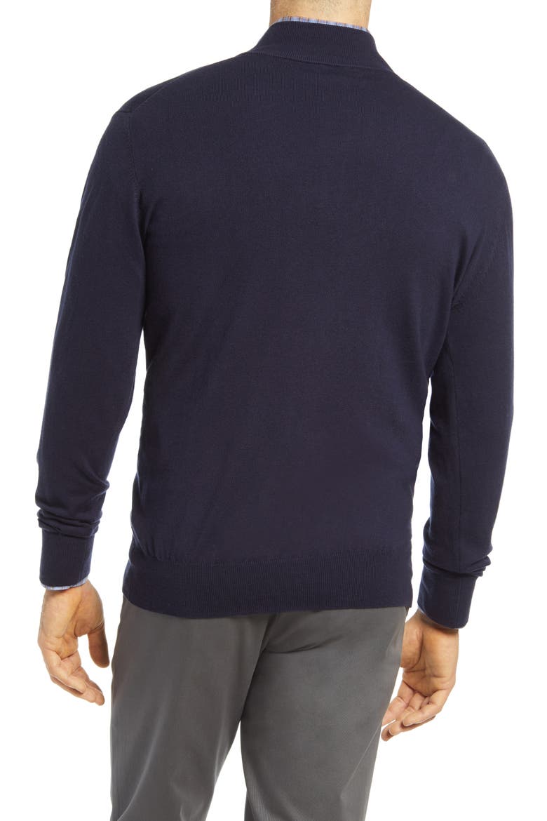 Sonoma Quarter Zip Pullover, Alternate, color, NAVY