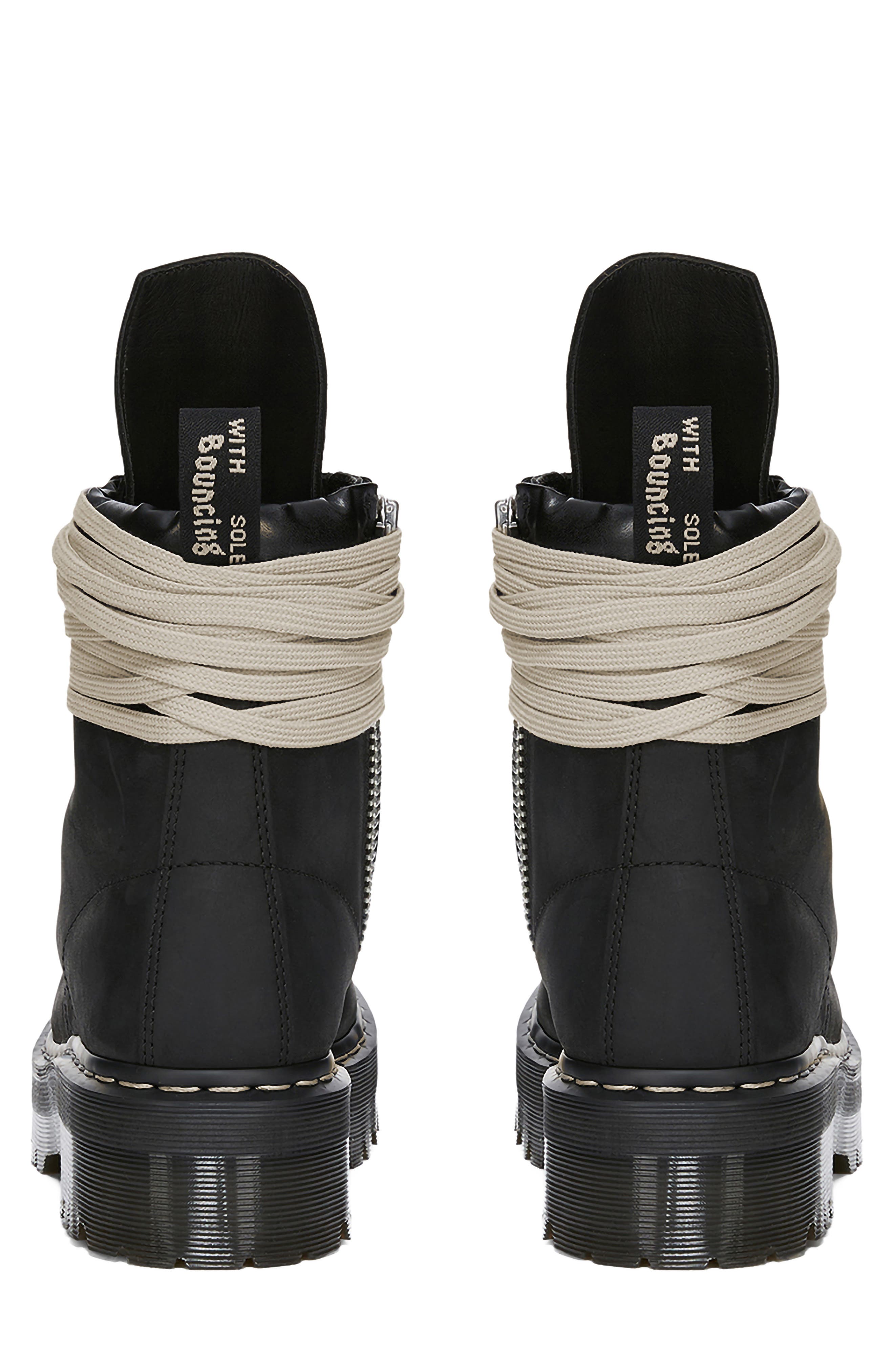 x Dr. Martens Quad Sole Steel Toe Boot, Alternate, color, BLACK